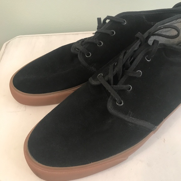DC black suede skateboard shoes - Picture 5 of 16
